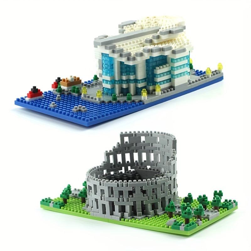 DIY Micro Building Blocks Toy - Monuments