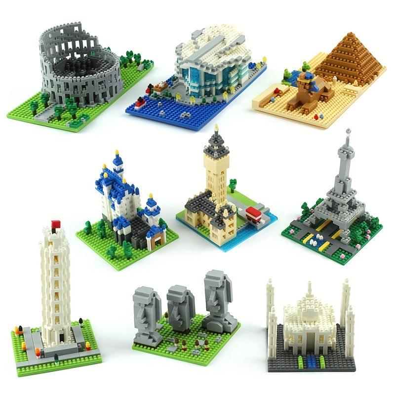 DIY Micro Building Blocks Toy - Monuments