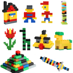 1000 Piece City Bricks Building Block Set for Kids