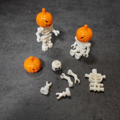 Skeleton Building Block Puzzle Building Puzzle Toy Halloween Gift