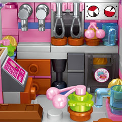 Food Truck Puzzle Building Bricks Set