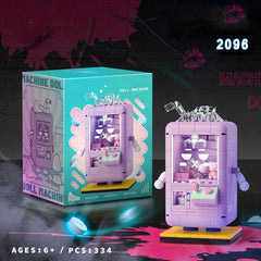 DIY Educational Block Toys Doll Machines Robot & Claw Machine Robot