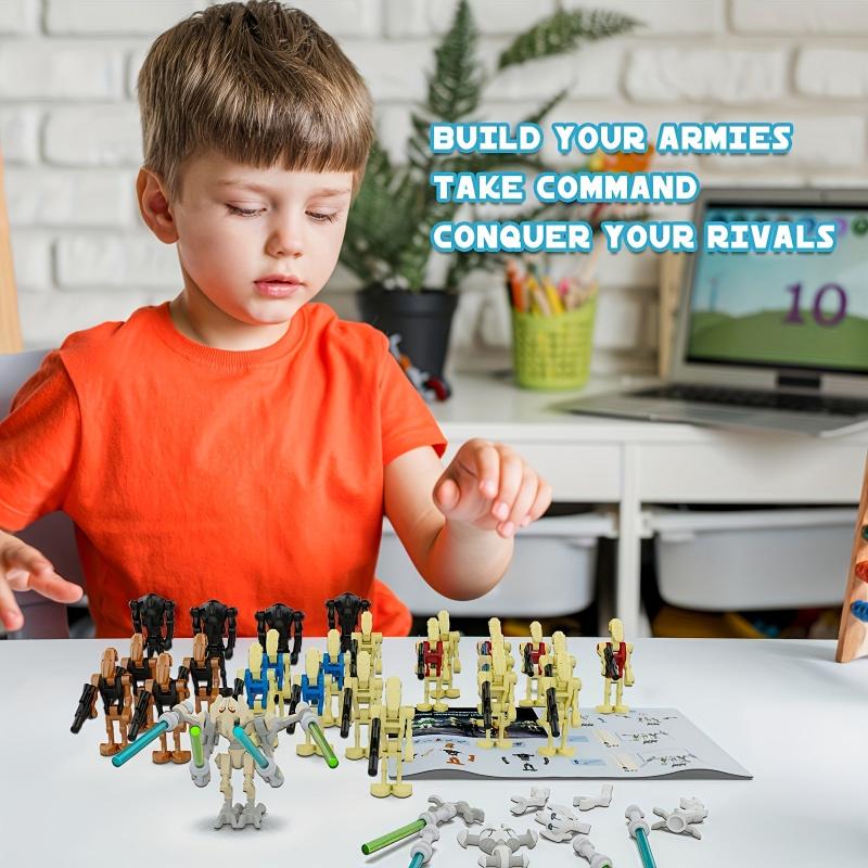 28pcs Combat Robot Military Modeling Kit - Perfect Gift for Friends