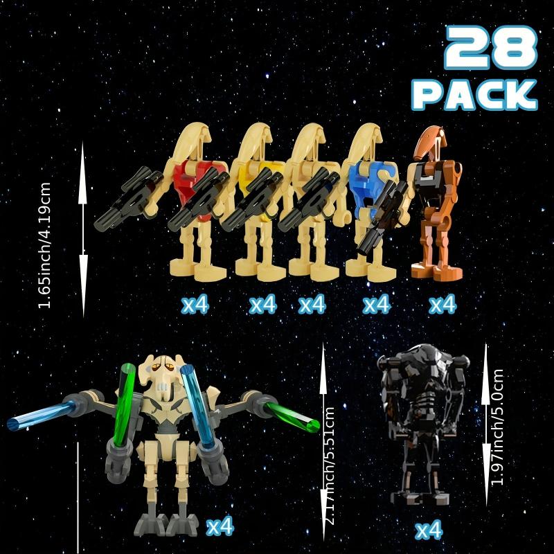 28pcs Combat Robot Military Modeling Kit - Perfect Gift for Friends