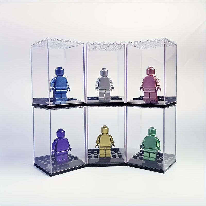 Mini Building Block Display Box with Characters Action Figures