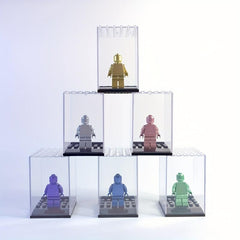 Mini Building Block Display Box with Characters Action Figures