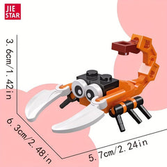Simulative Scorpion Insect Building Blocks Educational Gift