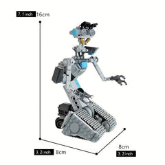 Build Your Own Military Robot Brick Toy Set