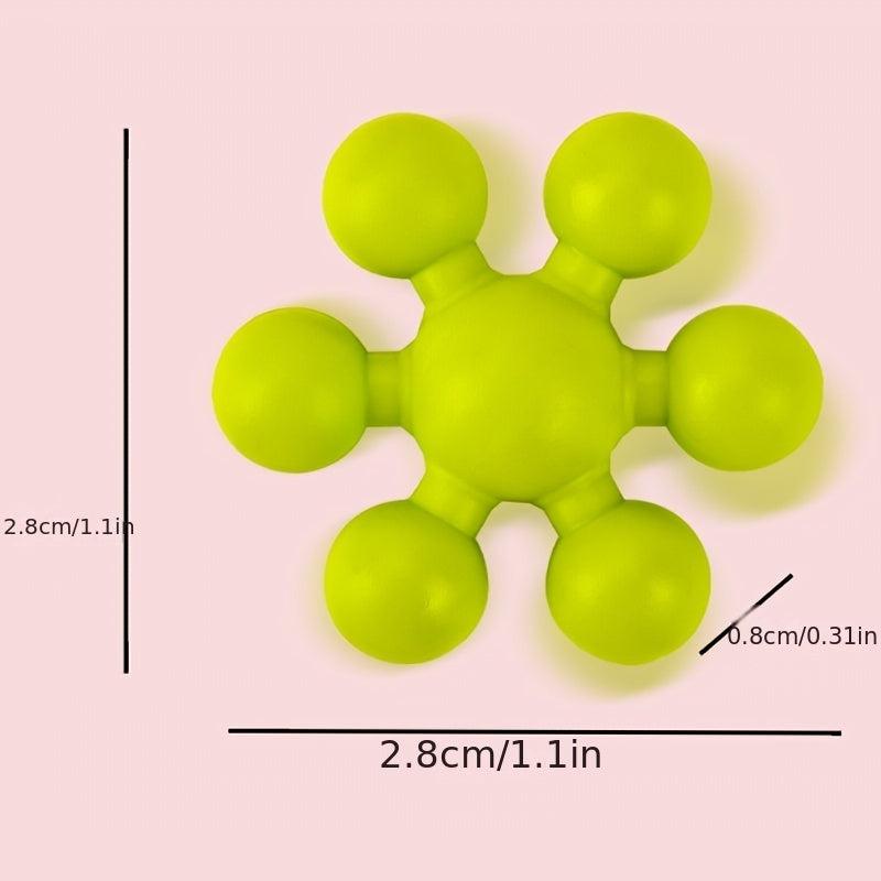 60pcs 3D Plum Blossom Building Blocks Rotating Snowflakes