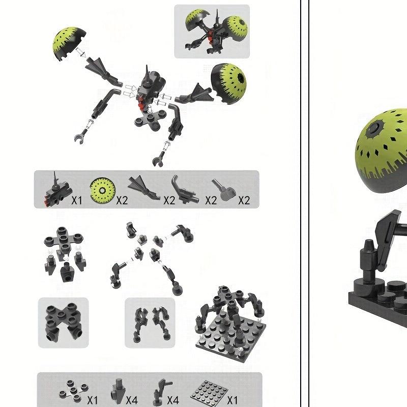 Robot Building Blocks Figures Model Kids Gift Educational Toys
