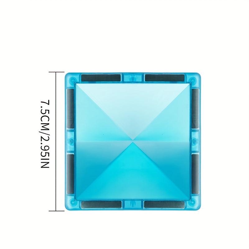 Magnetic Track Tube Building Blocks Puzzle Set