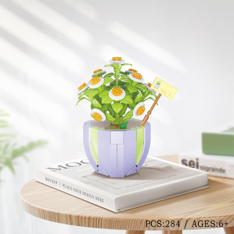 Flowers Bouquet Building Set - Fun for All Ages