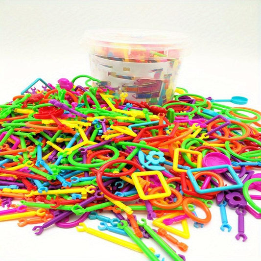 100pcs Building Block Stick Set DIY Puzzle Assembly Toys