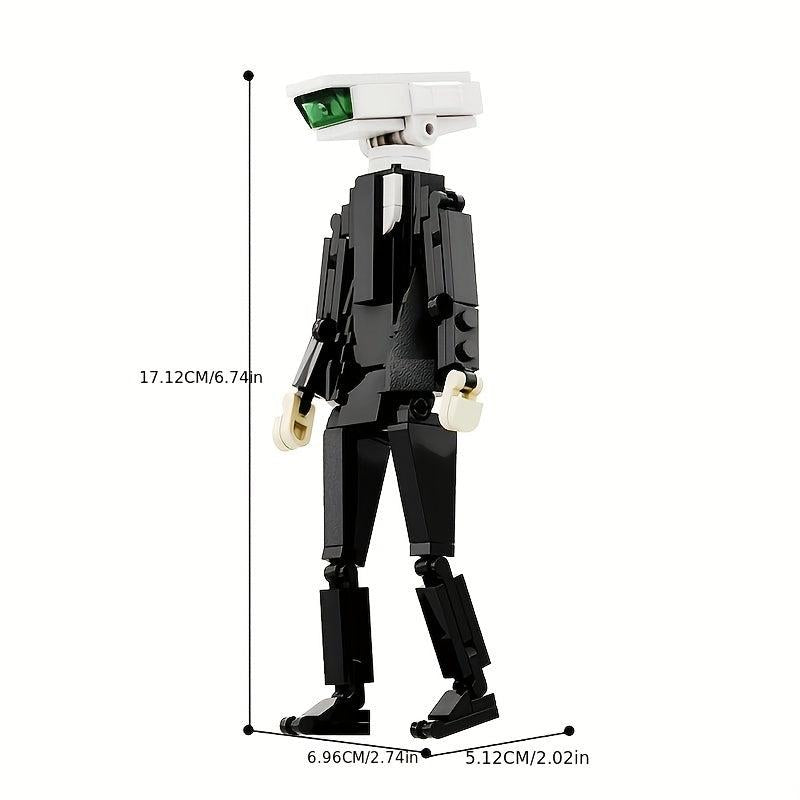 Camera Building Set Walking Toy Blocks Game