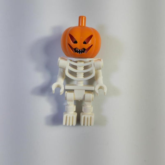 5pcs Pumpkin Head Skeleton Monster Building Blocks Halloween Gift