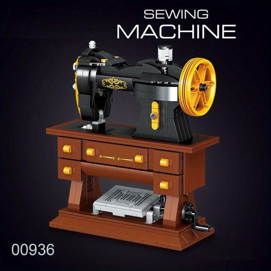 Classic Phonograph Sewing Radio Telephone Building Blocks