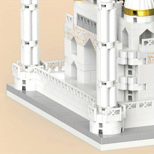 1092pcs Taj Mahal Architecture Model Building Blocks DIY