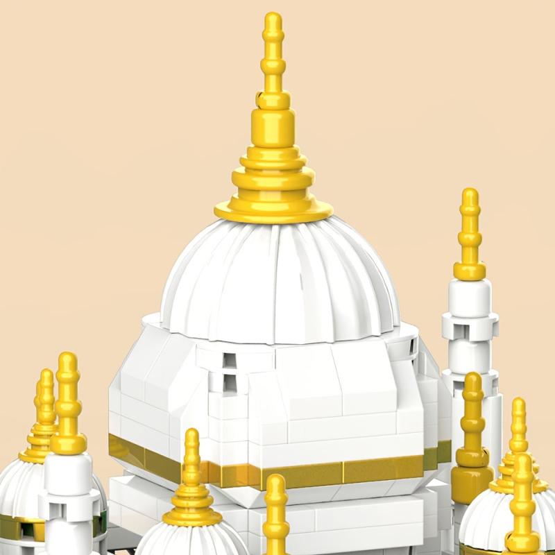 1092pcs Taj Mahal Architecture Model Building Blocks DIY