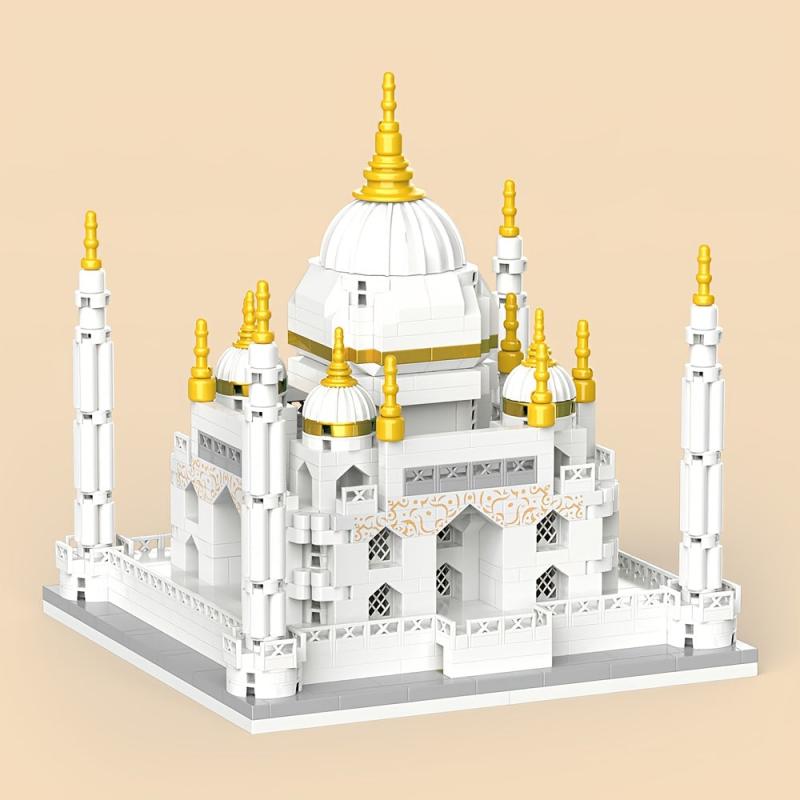 1092pcs Taj Mahal Architecture Model Building Blocks DIY