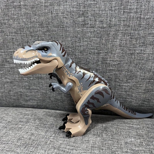 DIY Jurassic Dinosaurs T Rex Triceratops Building Toy Blocks