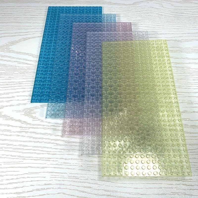 16x32 Dots Double Sided Base Plate High Transparent for Building Blocks