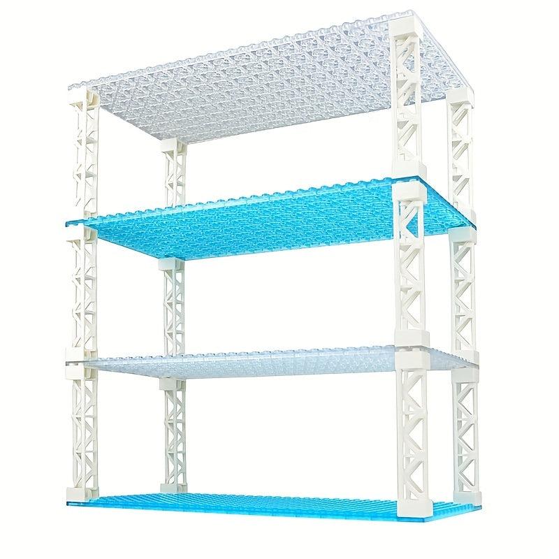 16x32 Dots Double Sided Base Plate High Transparent for Building Blocks