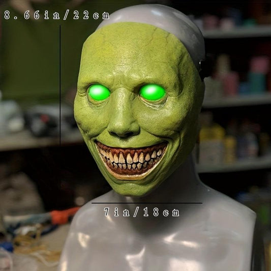 Men's Demon Mask Halloween Horror Latex Mask