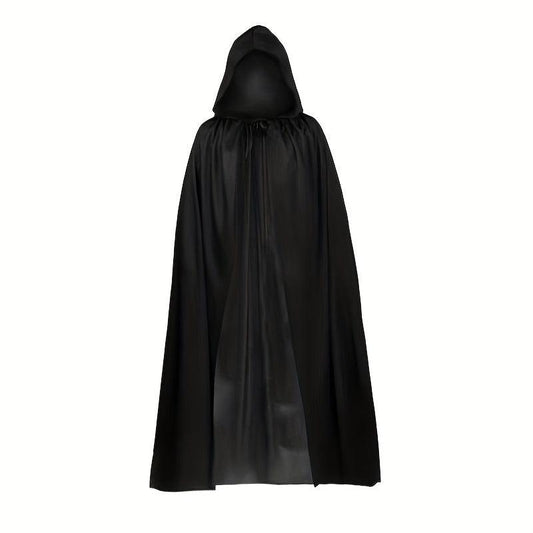 Unisex Hooded Cloak Full Cape Halloween Cosplay Party Adult