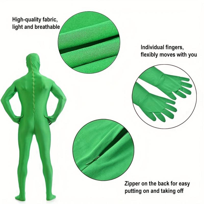 Full Bodysuit Unisex Spandex Stretch Adult Costume Halloween Cosplay