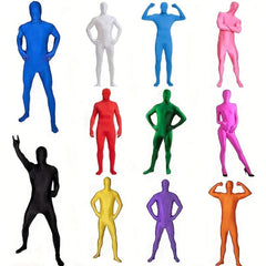 Full Bodysuit Unisex Spandex Stretch Adult Costume Halloween Cosplay