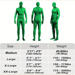 Full Bodysuit Unisex Spandex Stretch Adult Costume Halloween Cosplay