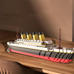 Building Block Assembly Toy Puzzle Cruise Model For Boy And Girl