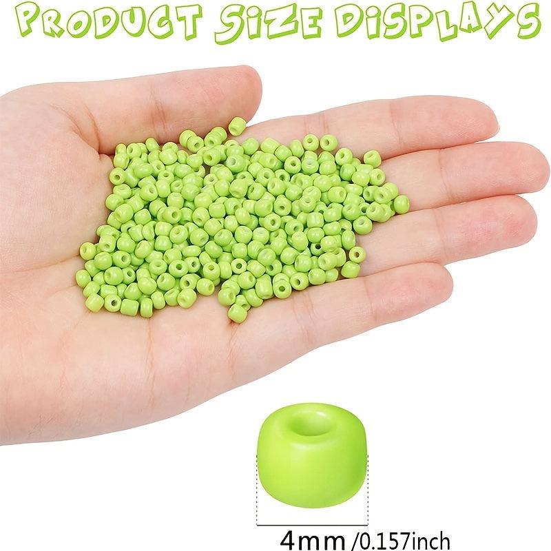 150 Pcs Multicolor Czech Glass Seed Beads Crystal Jewelry DIY Sewing