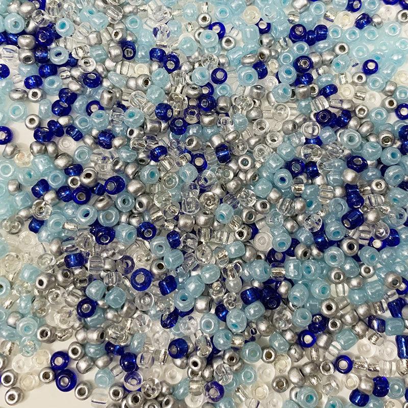 150 Pcs Multicolor Czech Glass Seed Beads Crystal Jewelry DIY Sewing