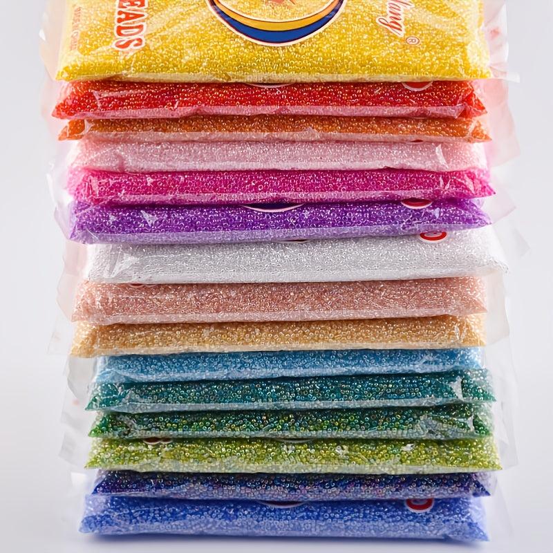 150 Pcs Multicolor Czech Glass Seed Beads Crystal Jewelry DIY Sewing