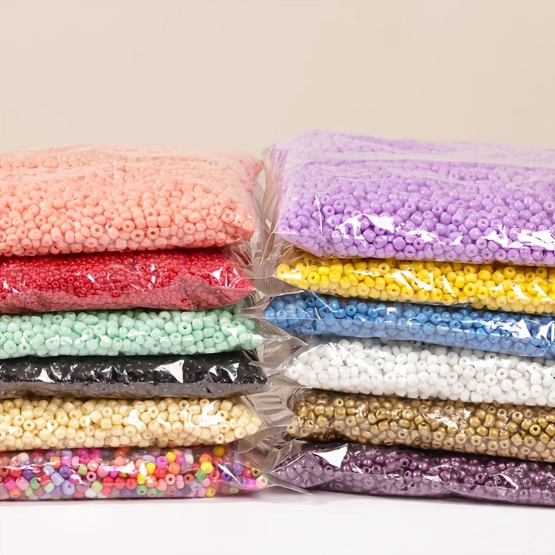 150 Pcs Multicolor Czech Glass Seed Beads Crystal Jewelry DIY Sewing