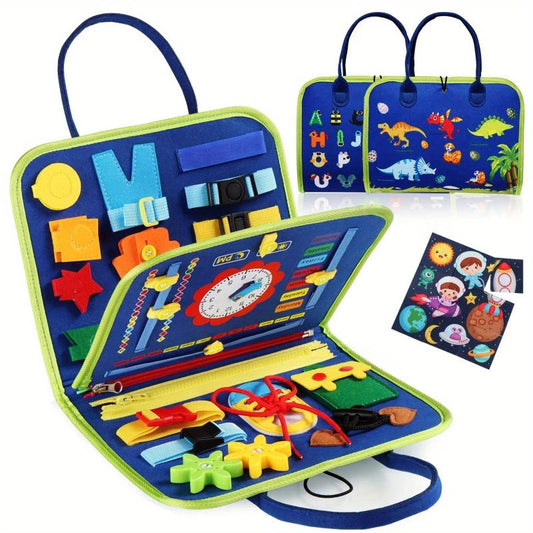 Toddler Sensory Board Toy for Fine Motor Skills Development