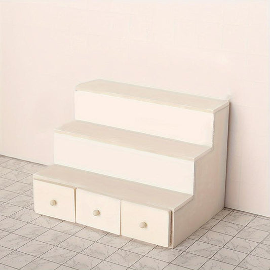 Dollhouse Display Rack Candy Box Drawer Cabinet Furniture Model Decor DIY Toy