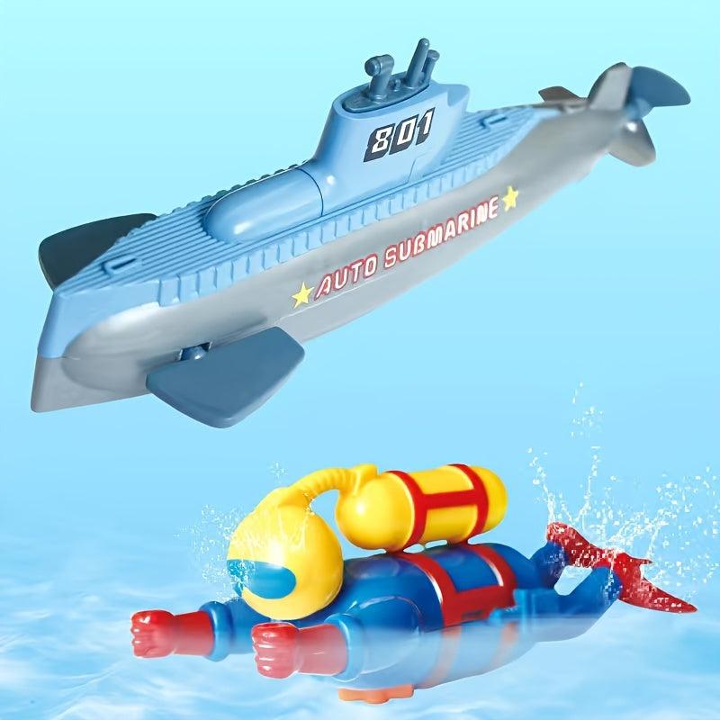 Submarine Bath Play Water Toys for Kids