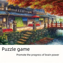 1000pcs Landscape Puzzle Mountain Water Painting Adults Fun Toys