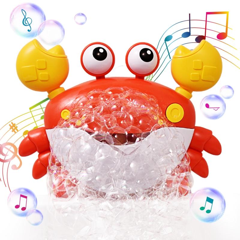 Bubble Machine for Kids Bath Time Gift Boys Girls Halloween Christmas