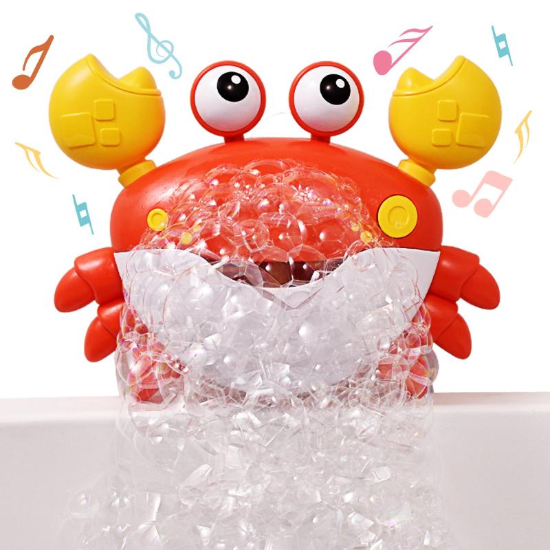 Bubble Machine for Kids Bath Time Gift Boys Girls Halloween Christmas