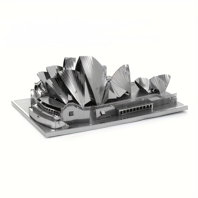 3D Metal Puzzle Notre Dame De Paris Castle Model Gift