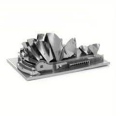 3D Metal Puzzle Notre Dame De Paris Castle Model Gift