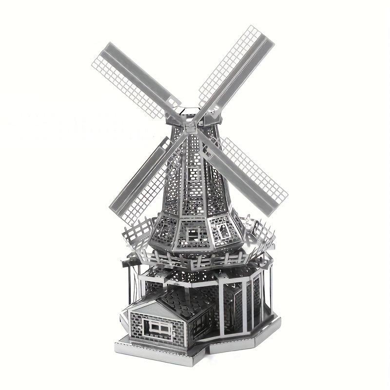 3D Metal Puzzle Notre Dame De Paris Castle Model Gift