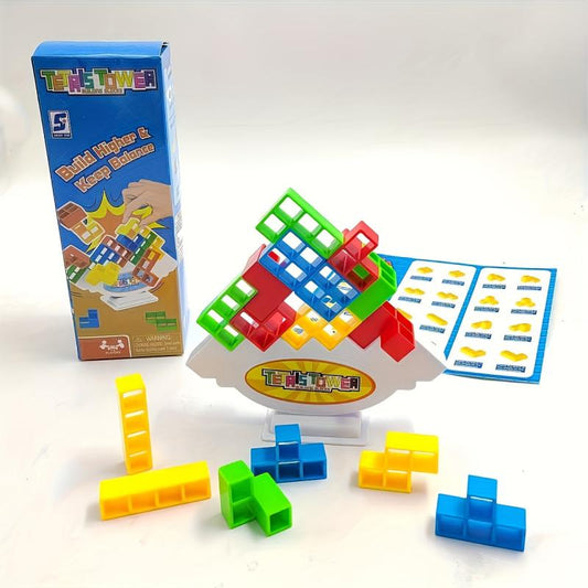 High Building Block Toy Swing Jenga Balance Puzzle Game