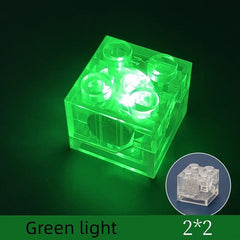 1pc 2x2 & 2x3 Luminous Building Block Light Parts