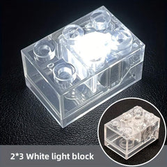 1pc 2x2 & 2x3 Luminous Building Block Light Parts