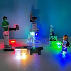 1pc 2x2 & 2x3 Luminous Building Block Light Parts