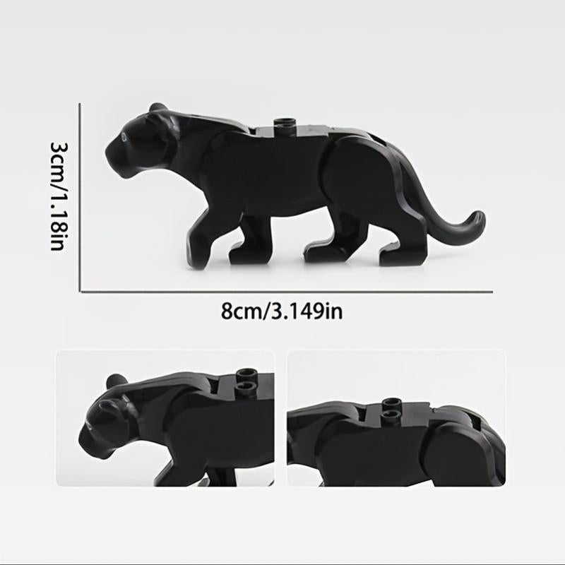 2pcs 4pcs Multicolored Animal Building Blocks Toy Set